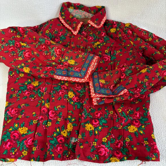 Vintage Kalotaszegi Hungarian Transylvanian Wool … - image 16