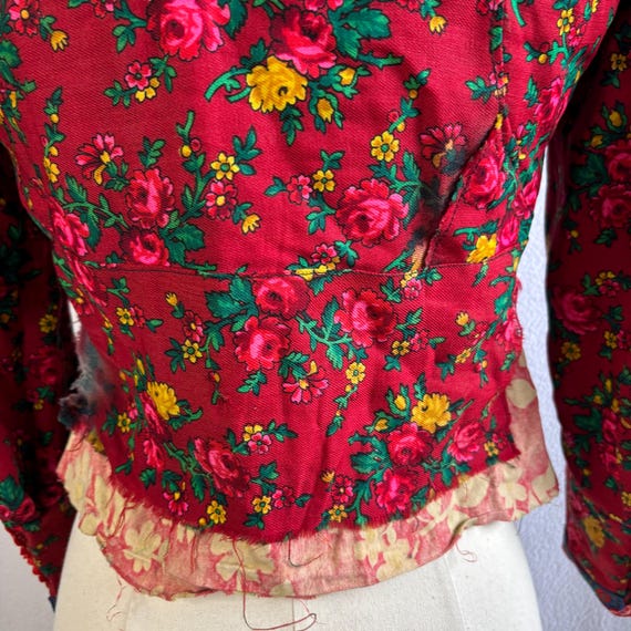 Vintage Kalotaszegi Hungarian Transylvanian Wool … - image 8