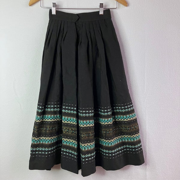 Vintage, ethnic style, printed skirt, hip slit stretch bodycon skirt  3539 main image 0