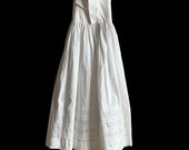 Antique Edwardian Long Infant Christening Slip