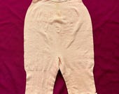 Vintage 1930s 1940s Kayserettes Peach Color Cotton Knit Bloomers Kaiser
