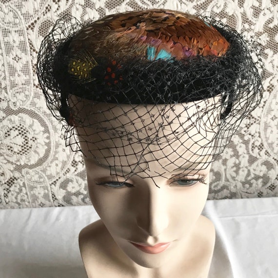 small close fitting hat