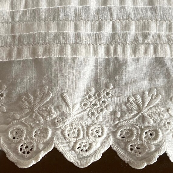 Antique Edwardian Infant Christening Slip - image 5