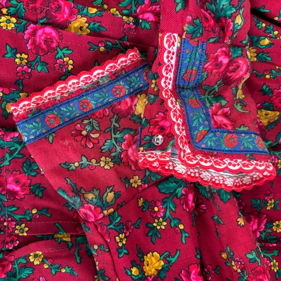 Vintage Kalotaszegi Hungarian Transylvanian Wool … - image 15