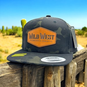 Premium Leather Logo Hats | Personalized Corporate Trucker Caps | Custom Branded Richardson Snapbacks