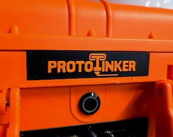 Custom 3D Printed Nameplate for Apache 2800 /3800 / 4800 Cases - Personalized Text & Logo!