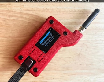 Heltec V4 Meshtastic Case Only - 3D Printed, USB-C Powered, Off-Grid Ready  *Fitment Update