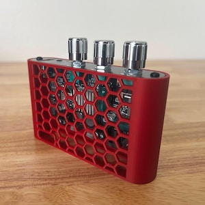 ZK-1001U Amplifier Honeycomb Case - Dual-Orientation Enclosure for DIY Audio