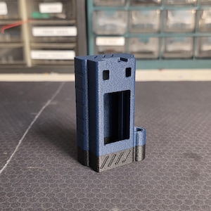 Ultra-Compact Heltec LoRa 32 V4.2 Meshtastic Case Only (2000mAh & L76K GPS Ready) Blå