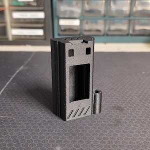 Ultra-Compact Heltec LoRa 32 V4.2 Meshtastic Case Only (2000mAh & L76K GPS Ready) Svart