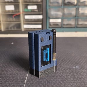Ultra-Compact Heltec LoRa 32 V4.2 Meshtastic Case Only (2000mAh & L76K GPS Ready) bild 3