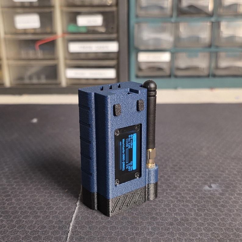 Ultra-Compact Heltec LoRa 32 V4.2 Meshtastic Case Only (2000mAh & L76K GPS Ready) bild 3