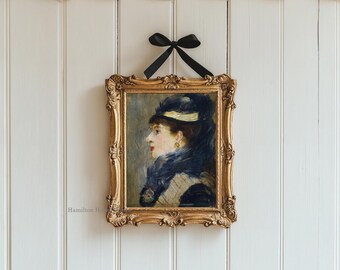 Lady Print, Woman Portrait Print, Woman Art Print, Portrait of Woman