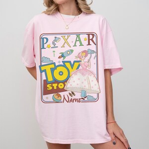 Personalized Retro Disney Toy Story Shirt, Woody Buzz Lightyear Jessie Tee, Toy Story Shirts, Disney 2026 Tee, Disney Movie Characters Tee image 6