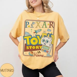 Personalized Retro Disney Toy Story Shirt, Woody Buzz Lightyear Jessie Tee, Toy Story Shirts, Disney 2026 Tee, Disney Movie Characters Tee image 3