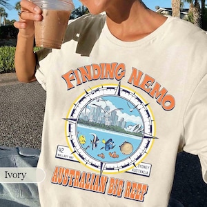 Finding Nemo Australian Big Reet T-Shirt, 42 Wallaby Way Sydney Australia Tee, Nemo Marlin Dory Characters shirt, WDW Family Trip Outfits