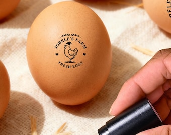 Personalized Chicken Coop Stamp, Custom Farm Gift for Chicken Lovers, Homestead Chicken Keeper Accessory, Farmer Dad Gift Idea