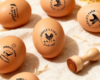 Personalized Chicken Coop Stamp, Chicken Themed Gift For Farmer Dad, Chicken Coop Accessories For Chicken Owner, Homestead Gifts