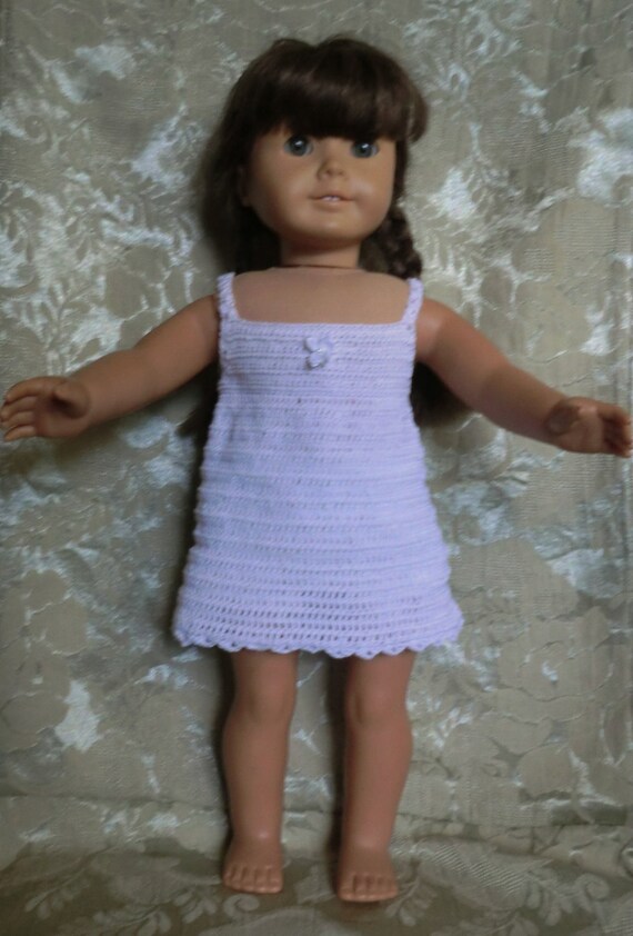 AG 200 Slip and Panties Crochet Pattern for 18-inch Soft Body Dolls 