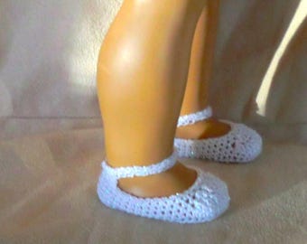 AG 156 Mary Janes und Sandalen - Häkelanleitung für 45 cm große Softbody-Puppen