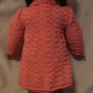 187 Princess Coat Set Crochet Pattern for American Girl | Etsy