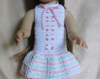 K8 – Pastel Summer Outfit - Crochet pattern for Kidz n cats dolls