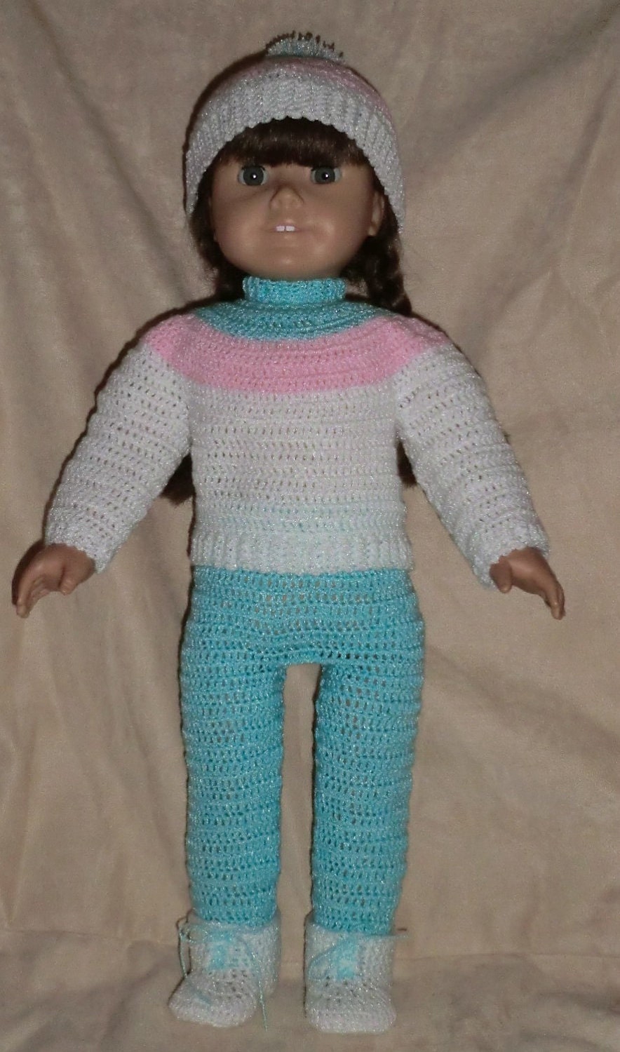american girl doll ski set