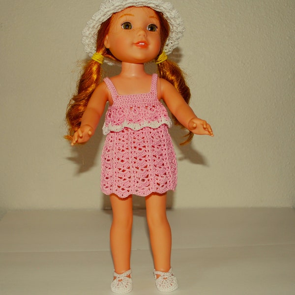 F51 Sun Dress Set For 14-inch vinyl body dolls