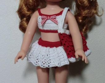 F11 Bathing Suit for 14-Inch vinyl dolls