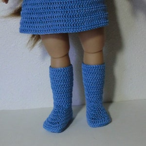 K37 All in Blue Crochet Pattern for Kidz N' Cats Dolls - Etsy