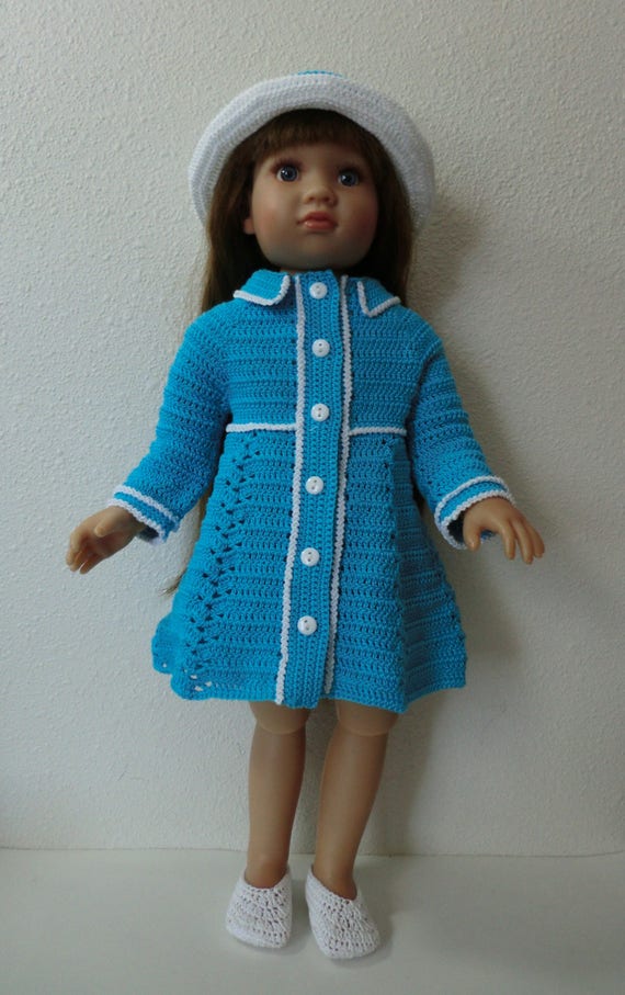 K33 & 34 Easter Outfit Crochet pattern for Kidz N' Cats Dolls