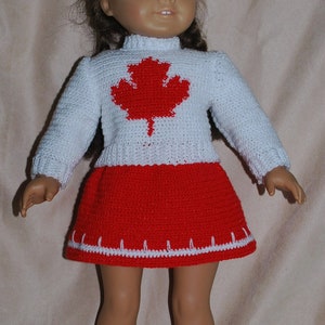 AG 171 Maple Leaf Set - Häkelanleitung für 45 cm Softbody-Puppen