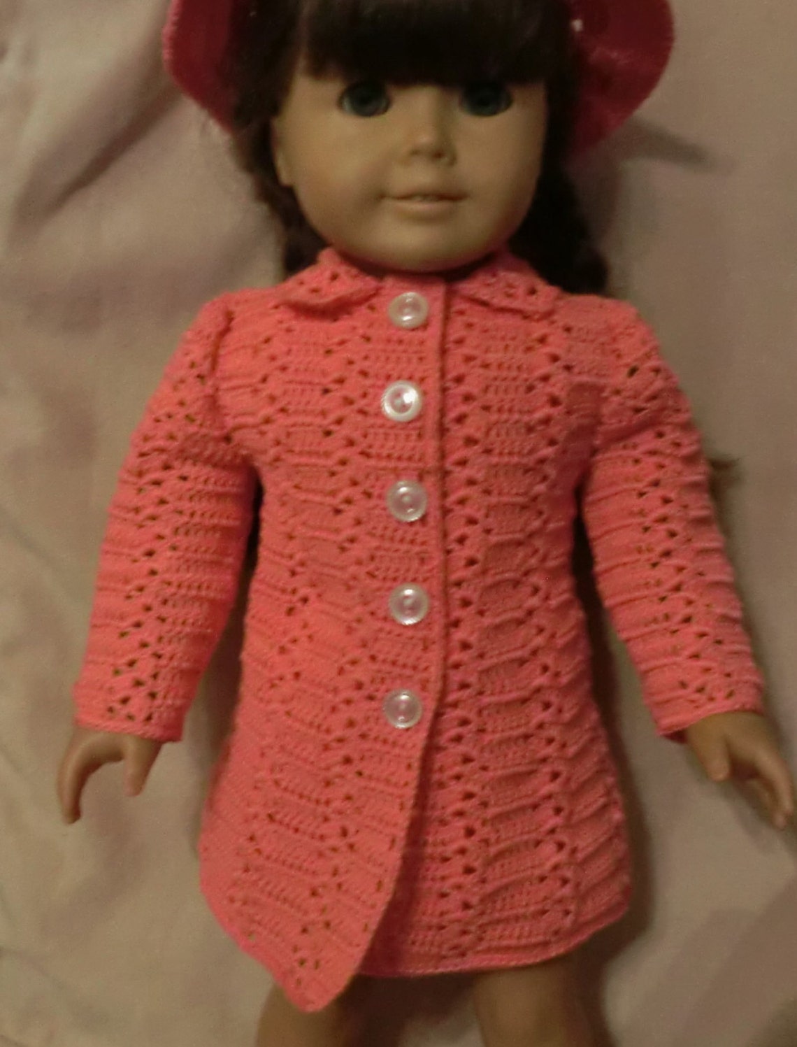 187 Princess Coat Set Crochet Pattern for American Girl Etsy