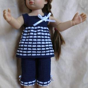 K14 – Summer Capri Set  Crochet pattern for Kidz N&#39; Cats Dolls