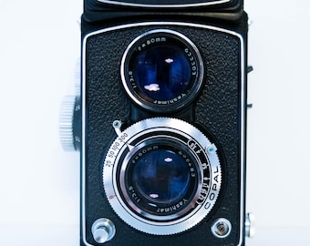 Appareil photo argentique Yashica A TLR - Moyen format