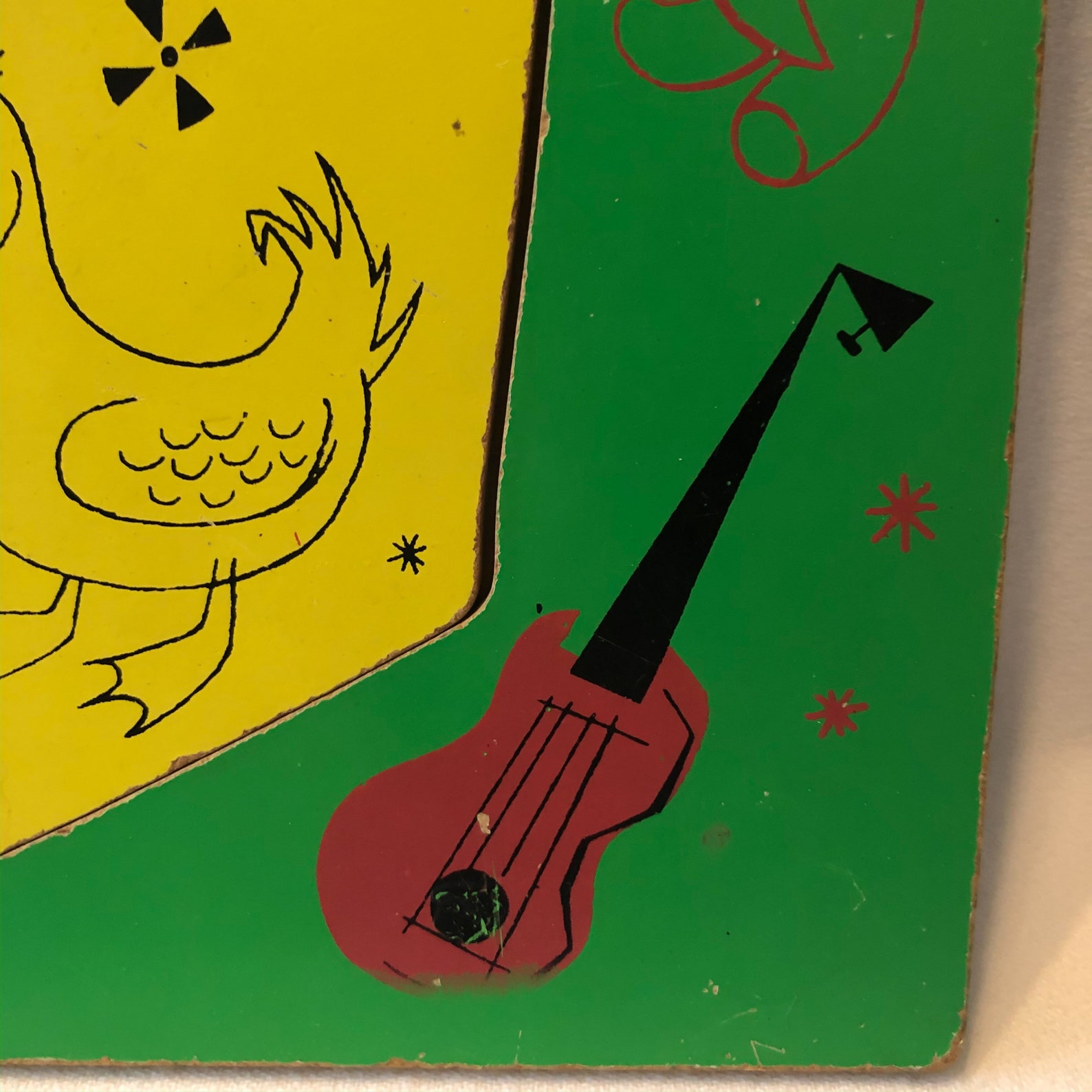 Vintage Playskool Wood Look Puzzle Jack in the Box Clown Etsy