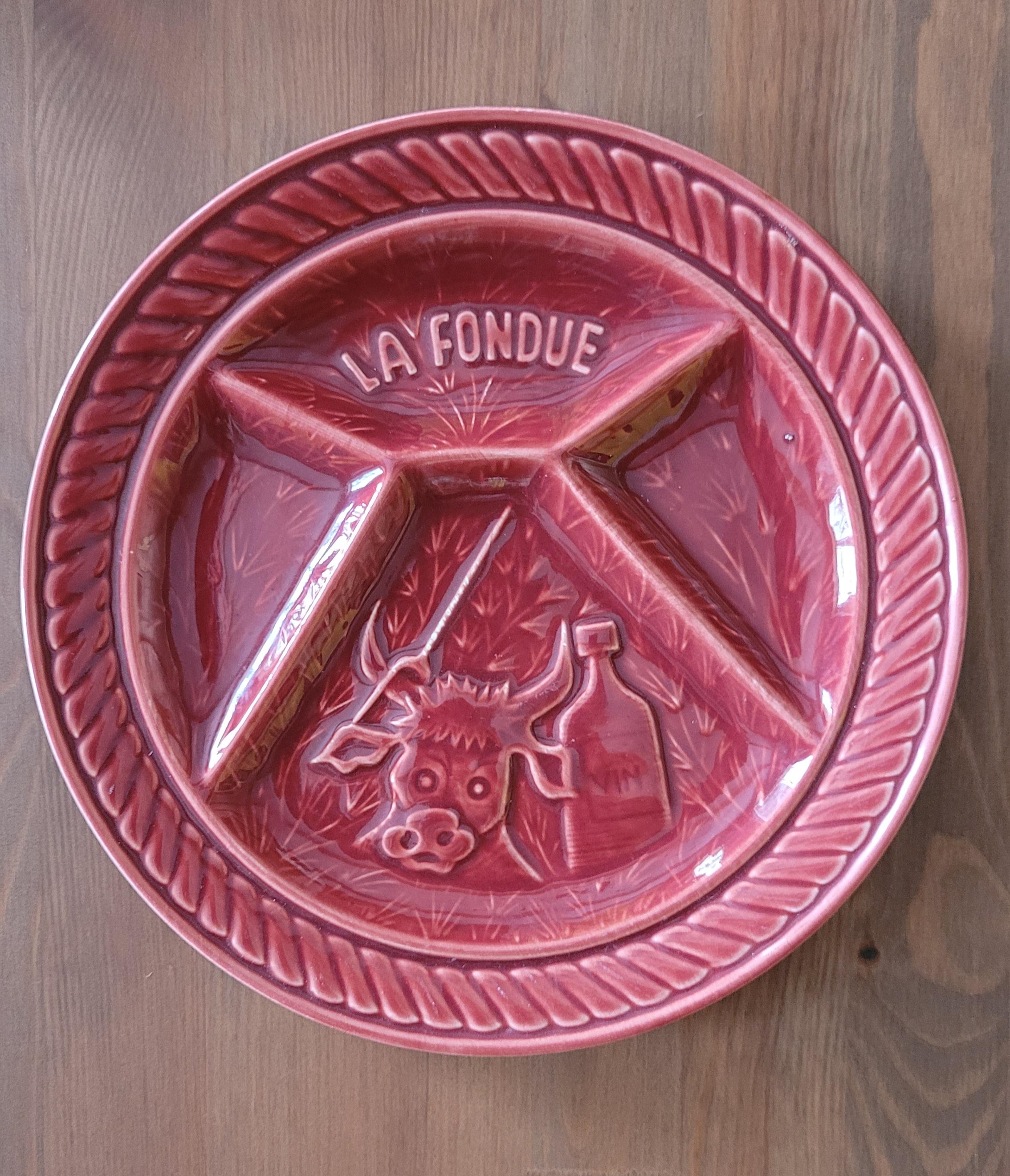 Sarreguemines fondue - Etsy 日本