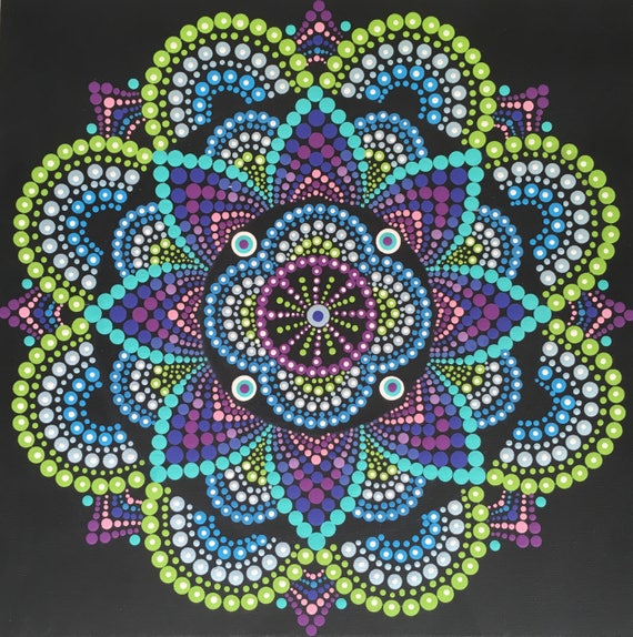 Download Mandala Mandala Painting Dot Mandala Mandala Art Etsy