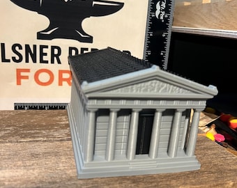 Greek temple Deck Box