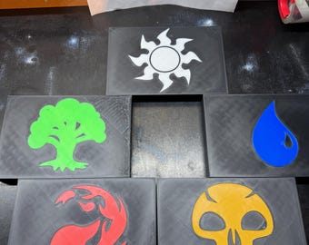 Basic standard MTG symbol Deck Box