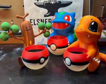 Pokémon Planter - 5 inch planter pot variation