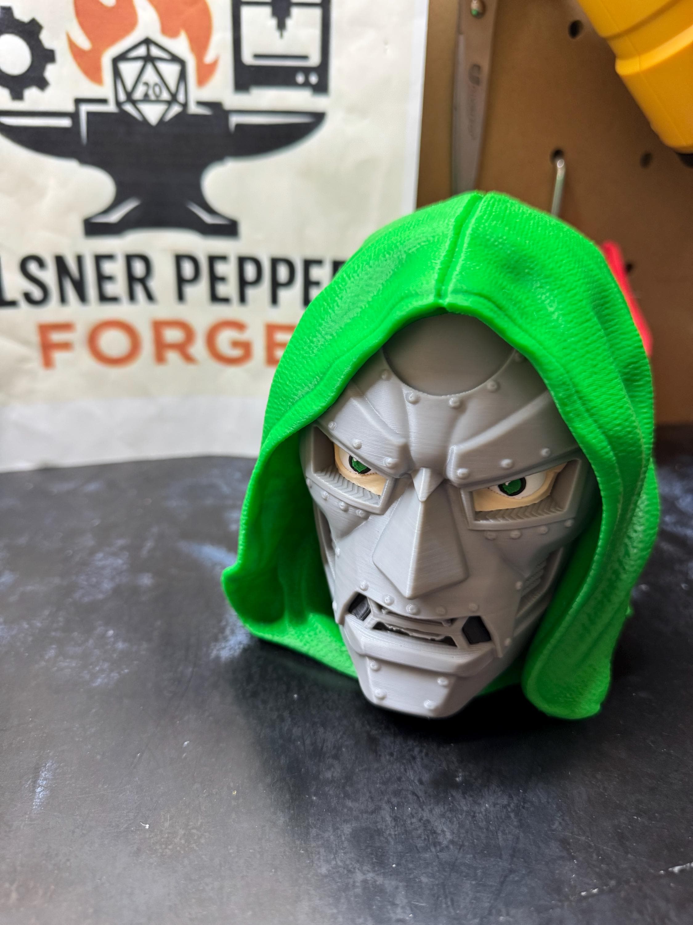 Doctor Doom Head Deck Box - Etsy