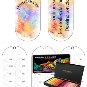 Nuancier numérique  Prismacolor 150 – Fichier PDF à imprimer | Nuancier  pour crayons de couleur | Téléchargement immédiat