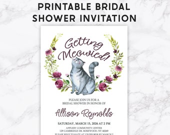 Cat Bridal Shower - Etsy