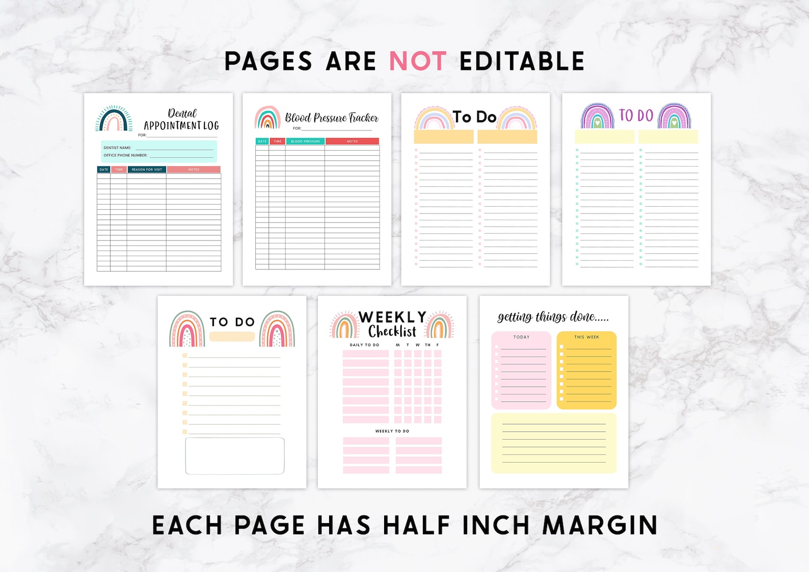 Printable Household Planner Ultimate Family Planner Busy Mom - Etsy