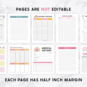 Printable Household Planner, Ultimate Family Planner, Busy Mom Planner ...