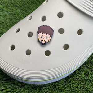 Puerto Rican Singer Clog Charm Music Artist Shoe Accessory Rapper Plug Gift for Latin Music Fan Reggaeton Vibes Urban Street Style Charm