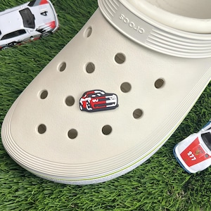 Red Challenger Car Clog Charm Racing Charm Car Shoe Charms for Clogs American Muscle Car Charm Racer Gift Car Lover Charm Shoe Accessory