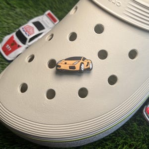 Murcielago Clog Charm Supercar Shoe Accessory Racing Plug Gift for Exotic Car Lover Speed Enthusiast Track Day Style Auto Decor Charm
