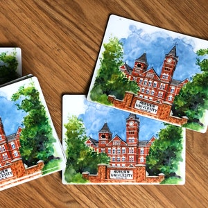4x 5.5 Magnet of Samford Hall painting